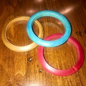 Wooden Bangle Set